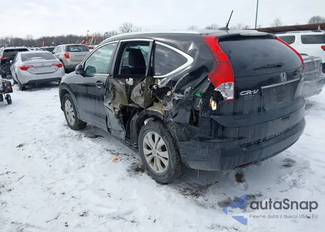 2012 Honda Cr-V Ex-L from USA, damaged, VIN 5J6RM4H78CL013323